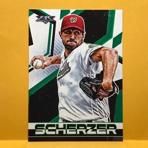 2021 Topps Fire #113 Max Scherzer Washington Nationals